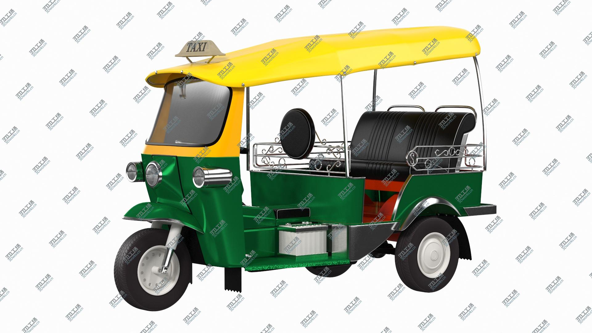 images/goods_img/202104091/Three Wheeler Auto Rickshaw Rigged 3D model/2.jpg